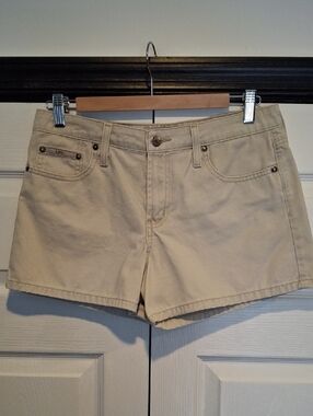 lei Women's Light Khaki Bermuda Shorts